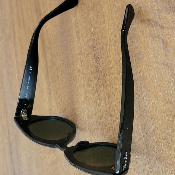 * SOLD NWT RAYBAN ROUNDABOUT BLACK - Picture 2 of 9